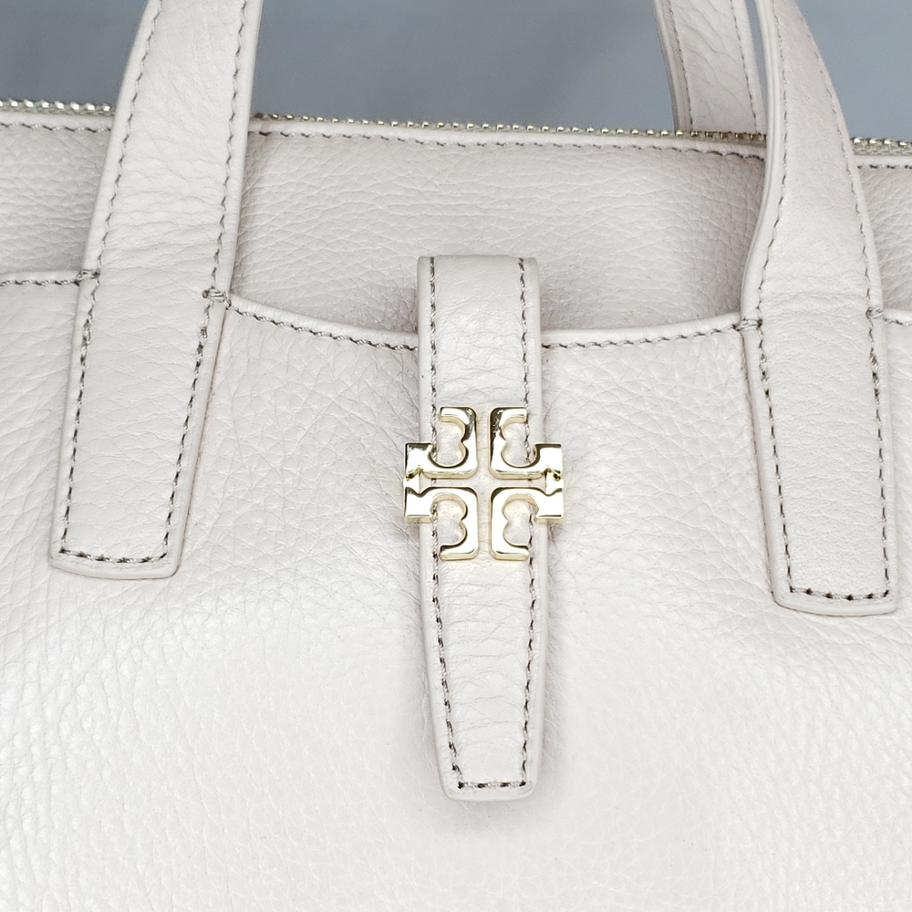 Tory Burch Blush Leather Handbag - Picture 2 of 16